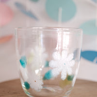 Fuji Glass Studio Flower Glass Cup