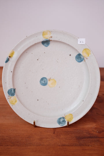 Haruko Harada 原田晴子 Round Plate 17cm - HH27 #6