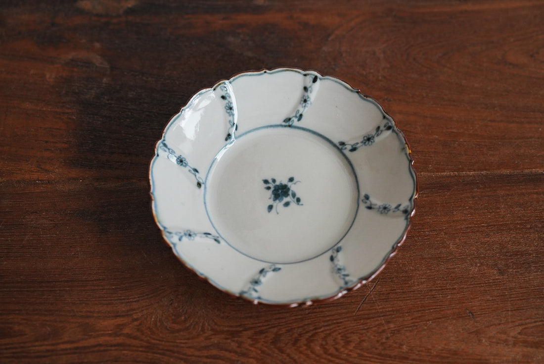 Kazuaki Shimura 志村和晃- Sometsuke Twisted Pattern 5" Plate KAS02