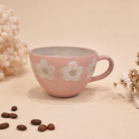 Kei Mitsumochi ミツ持啓 Flower Mug - Pink KM57