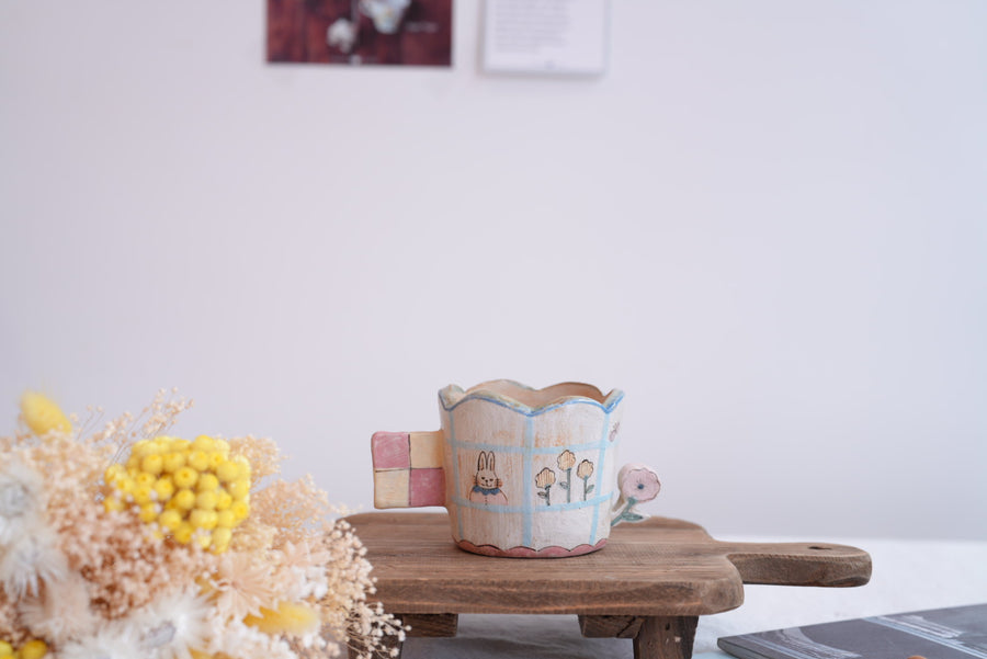 Cozy Nook - Flower Pattern Mug- CN19 #1