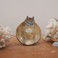 Fumiko Tsuchihashi 土橋文子 - 14cm Animal Plate FT16 #2