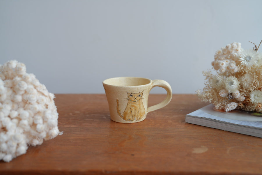 Shoko Hirano 平野照子 Cat Mug SR01 #6