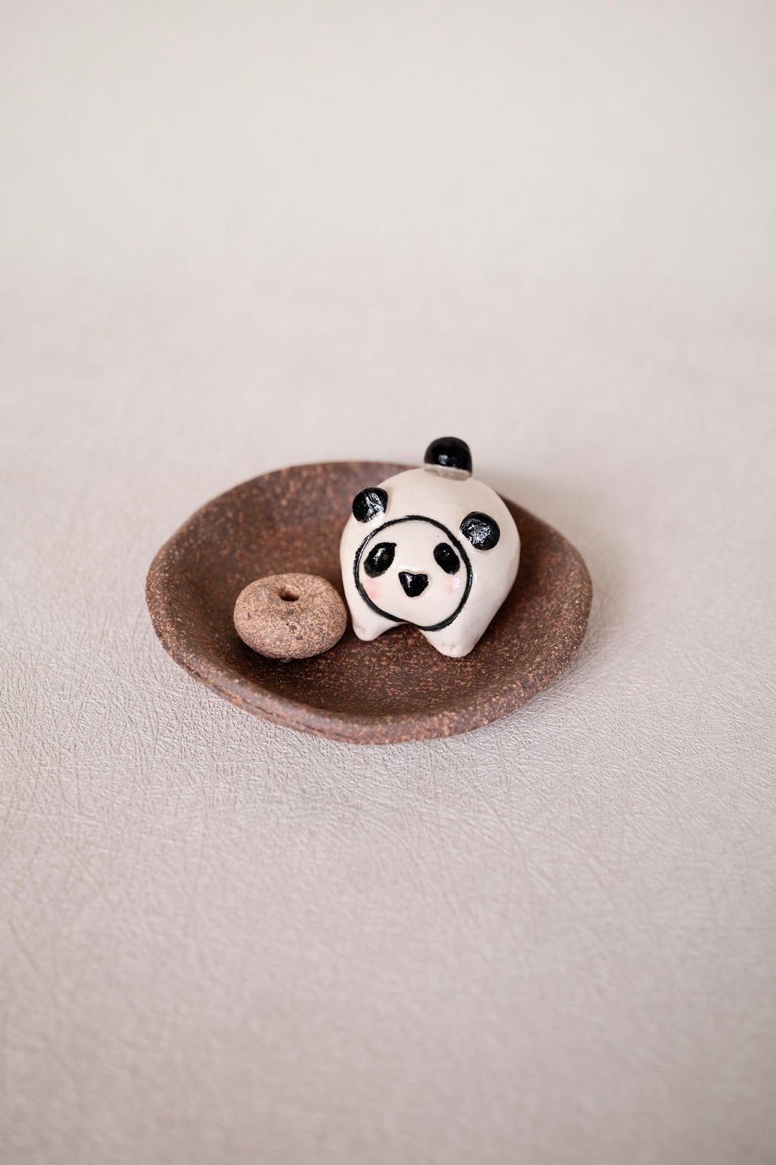 Japanese Clay Animals Incense Holder - Animal Collection