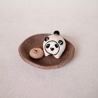 Japanese Clay Animals Incense Holder - Animal Collection