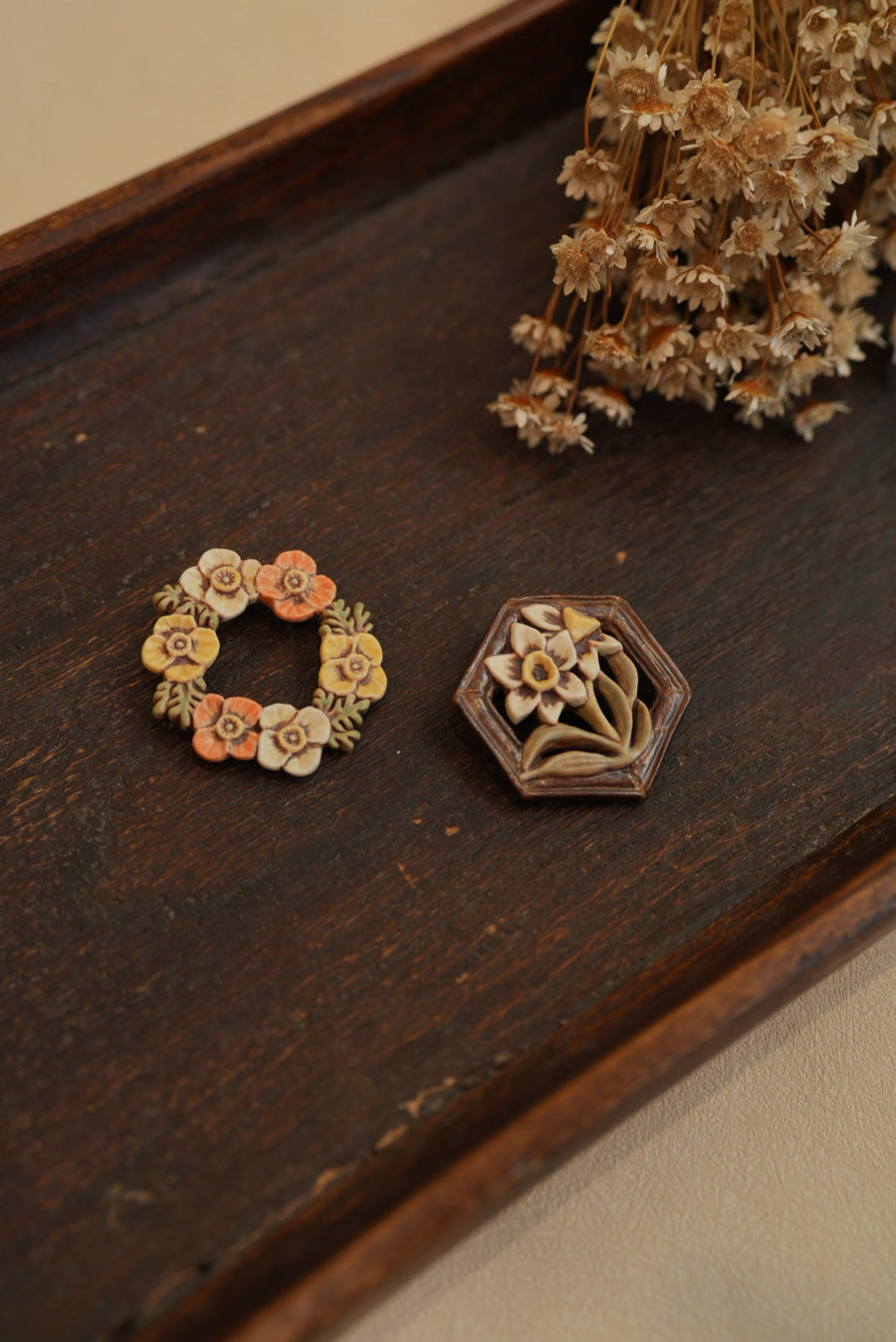 Michi Ito 伊藤三智 - Brooch - Narcissus M26