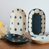 Ken Aoki 青木挙 Long Oval Plate KE01