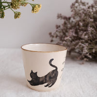 Nakagaki Tomoko Water Color Hand Painted Teacup  #2