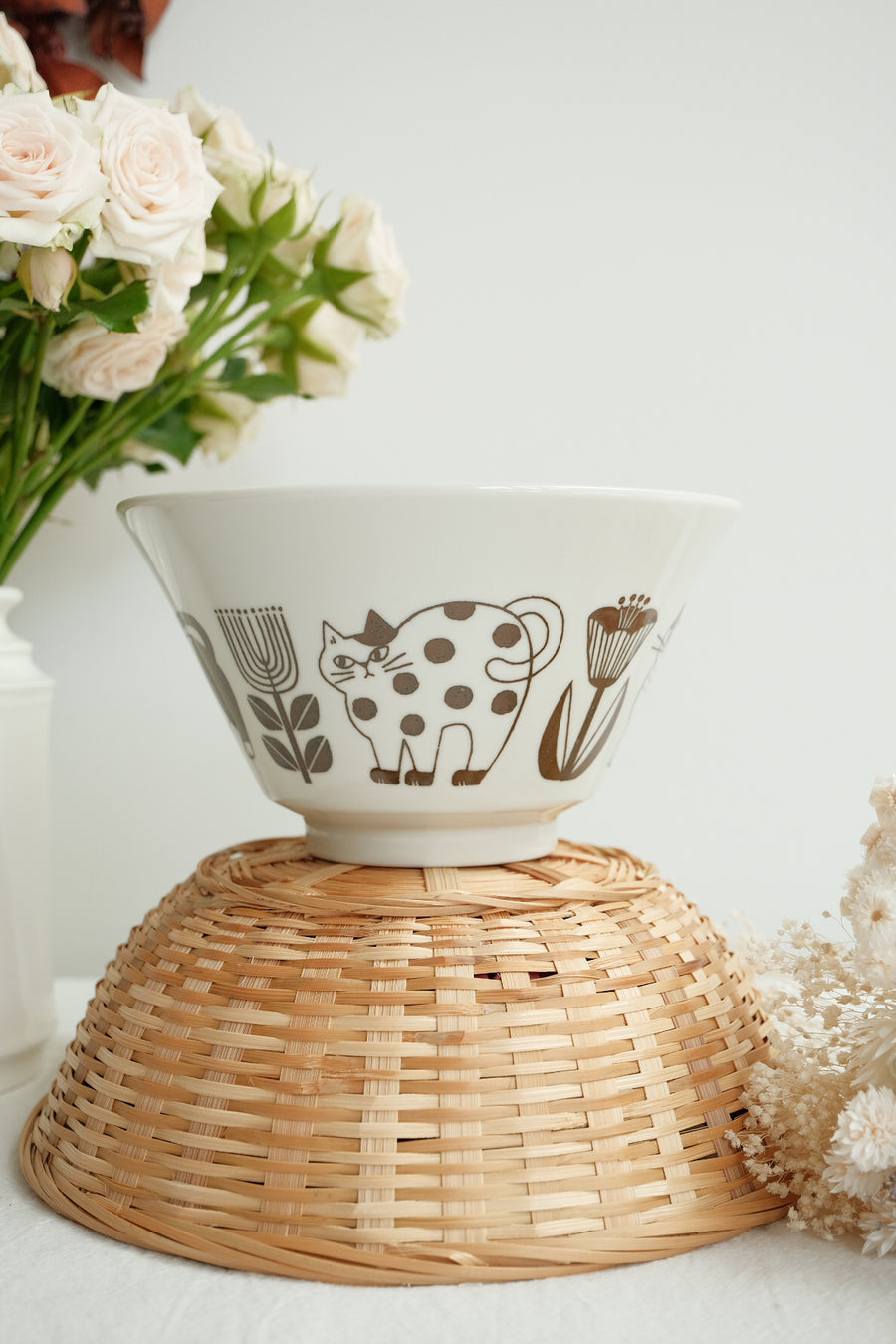 Hasami Ware Ramen Bowl Cat Collection
