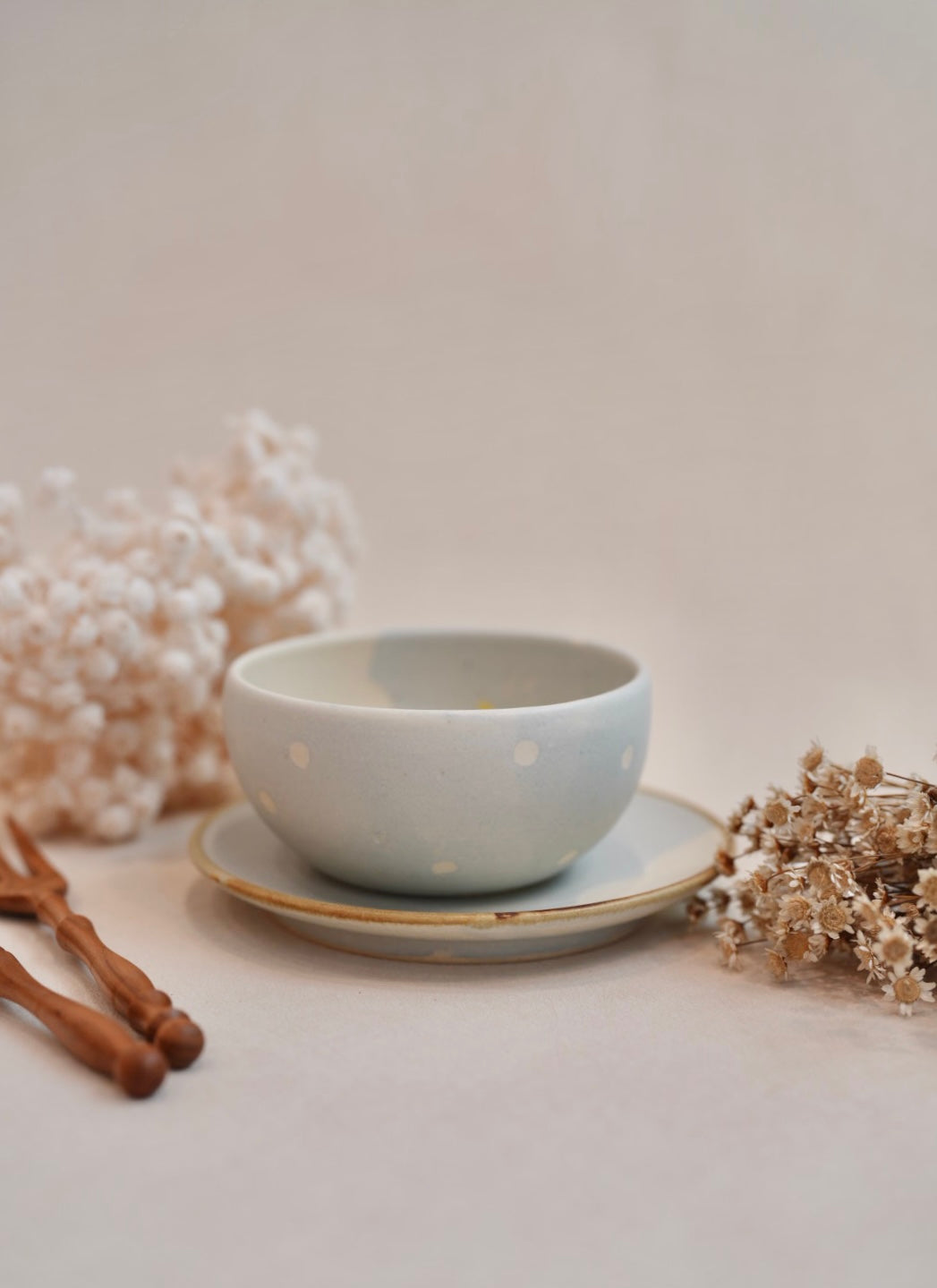 Makiko Sato 佐藤牧子- Cloud Round Plate MS06