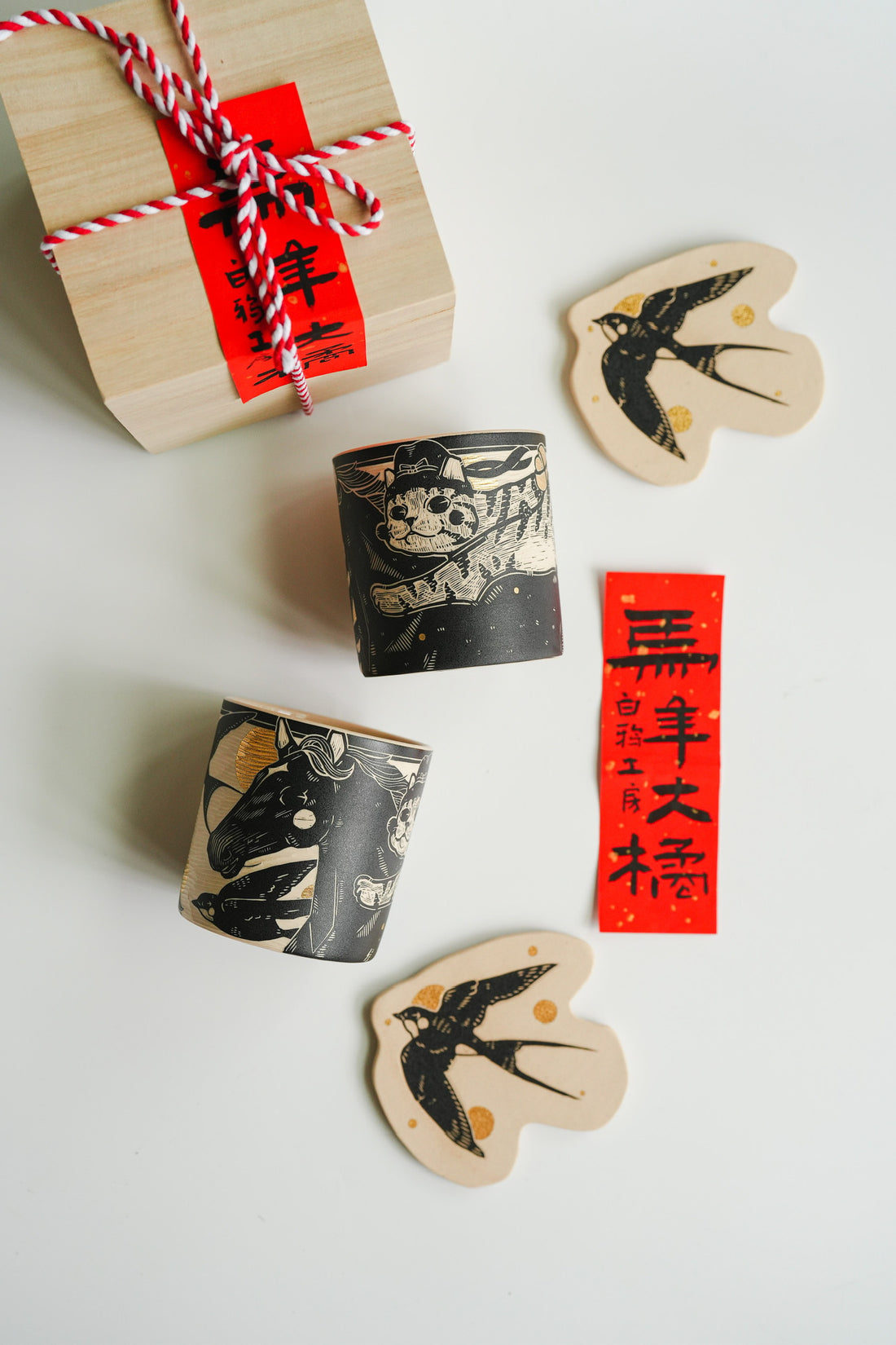 Shirogarasu Studio Chinese Zodiac Limited Edition - Horse Cup
