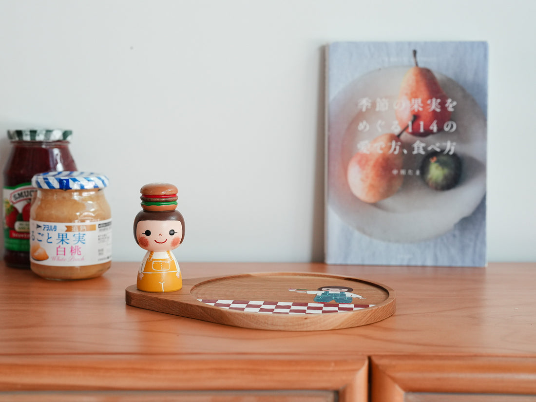 Kiezakka 木繪雜貨 Coffee Plate - Burger KZ05