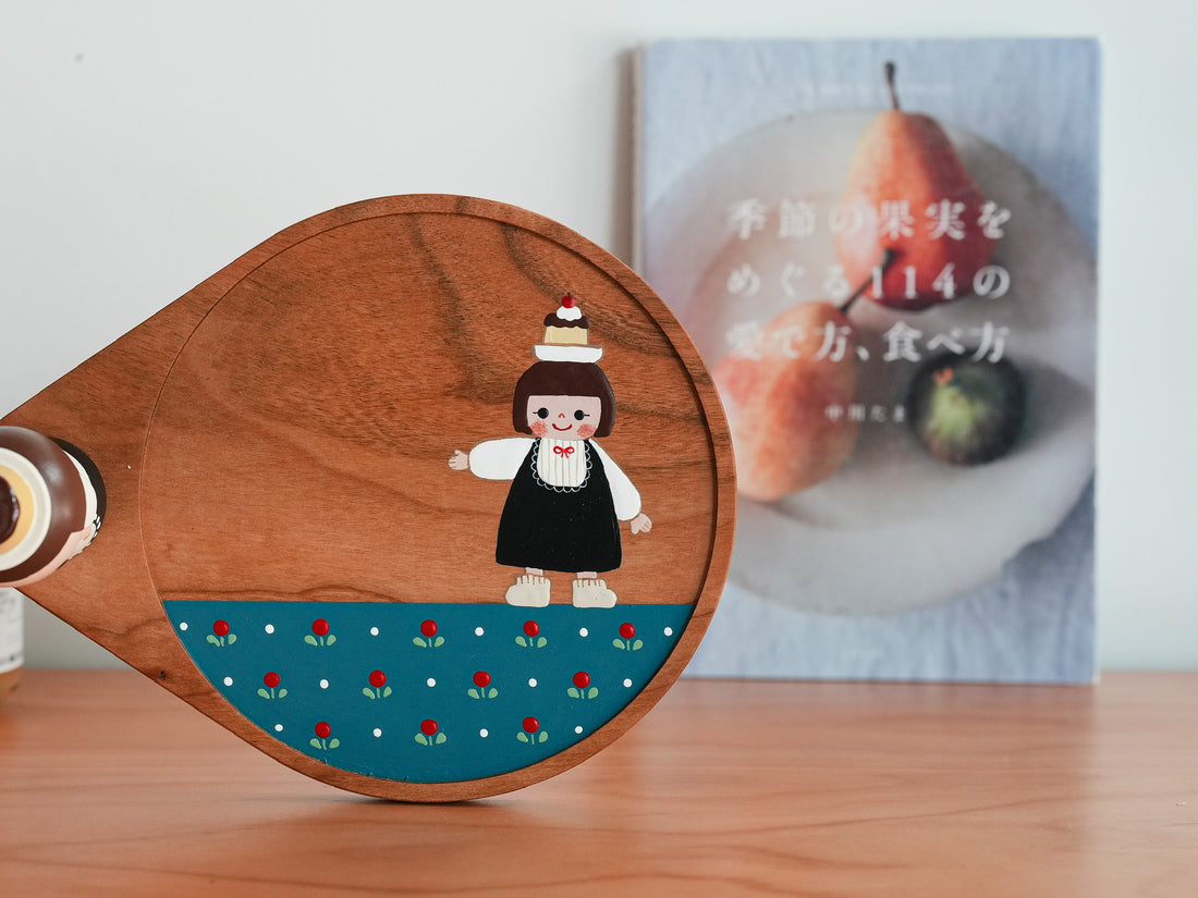 Kiezakka 木繪雜貨 Coffee Plate - Pudding KZ06