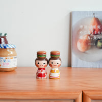 Kiezakka 木繪雜貨 Small Animal Deco - Burger KZ09