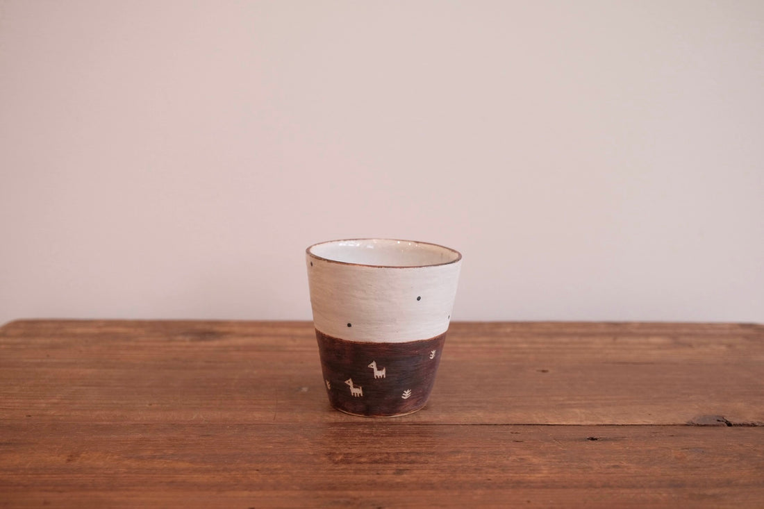 Emishi Kobo 池田匡優&美弥子 - Tea & Coffee Cup EK24