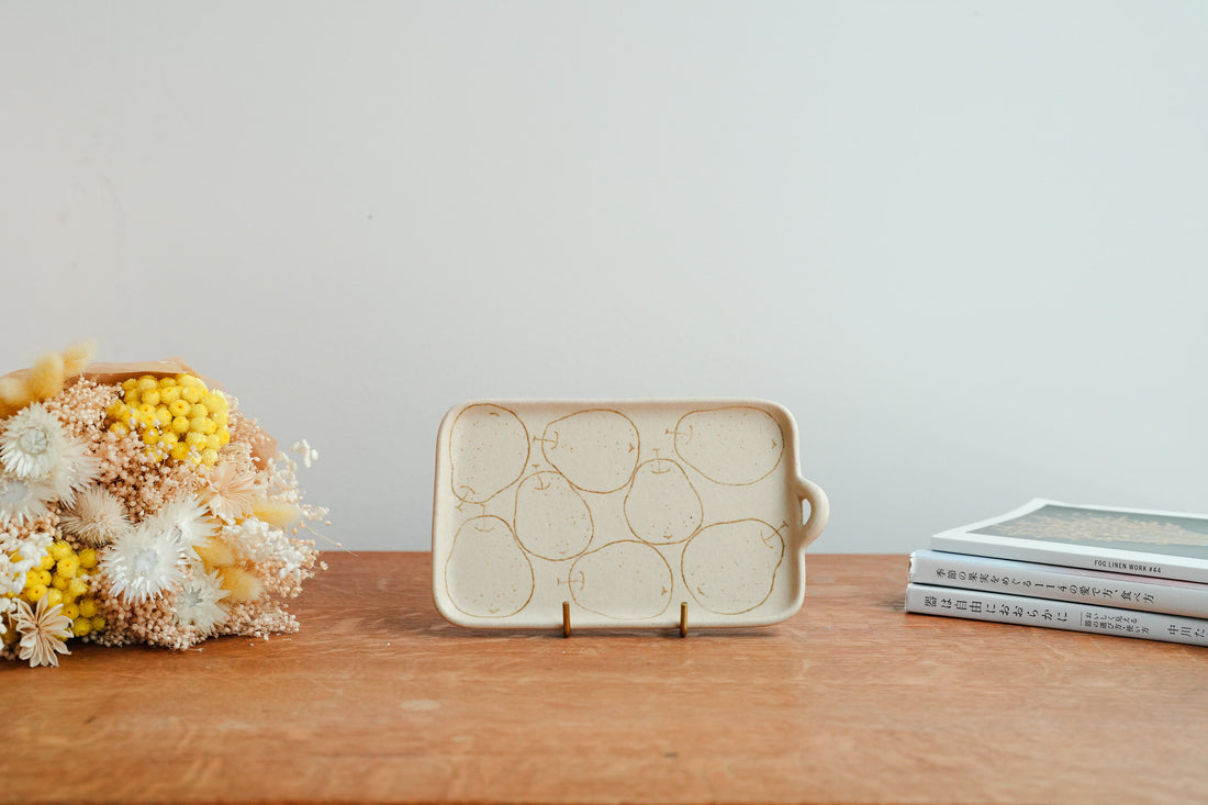 Chiho Yoshida 穗屋工房 Tray with Handle - CY44