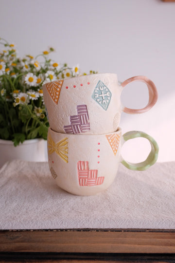 Hacorie 石丸和美 Round Mug - Stamp HC17