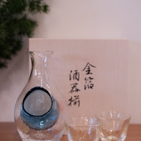 Toyo-sasaki Sake Set-Blue