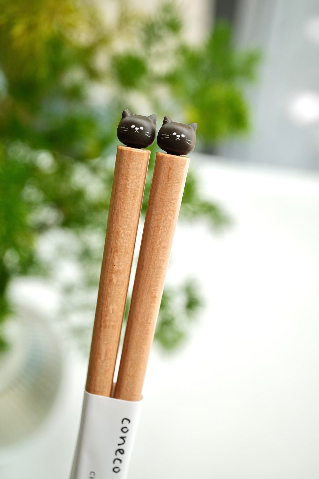Japanese Coneco Natural Wood Chopstick and Chopstick Rest