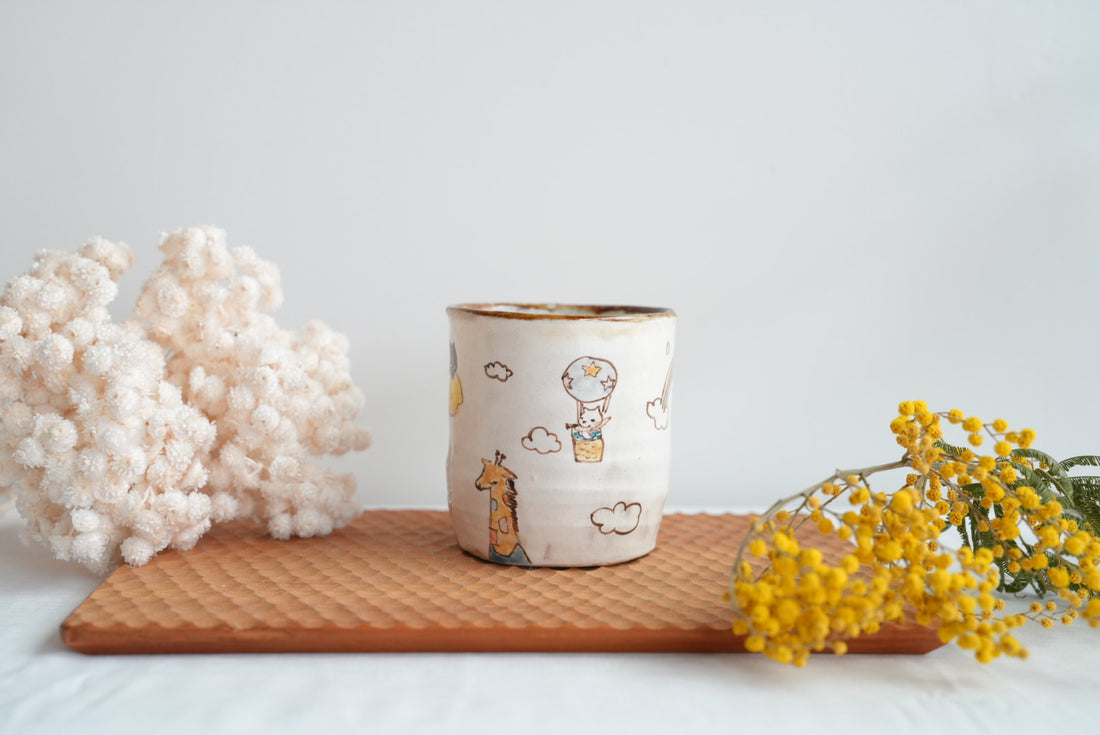 Sayo Horimizu 堀水小夜 Animal Handled Mug SH03