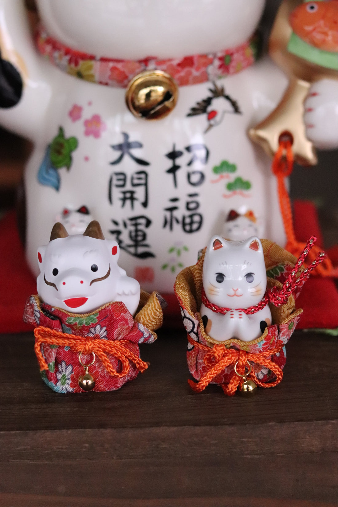 Maneki Neko- Lucky cat ornaments