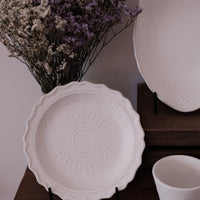 Mishiko Ware White Lace Collection