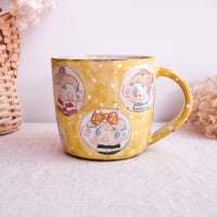 Asako Yamaguchi 山口麻子 Animal Grid Large Mug AI01