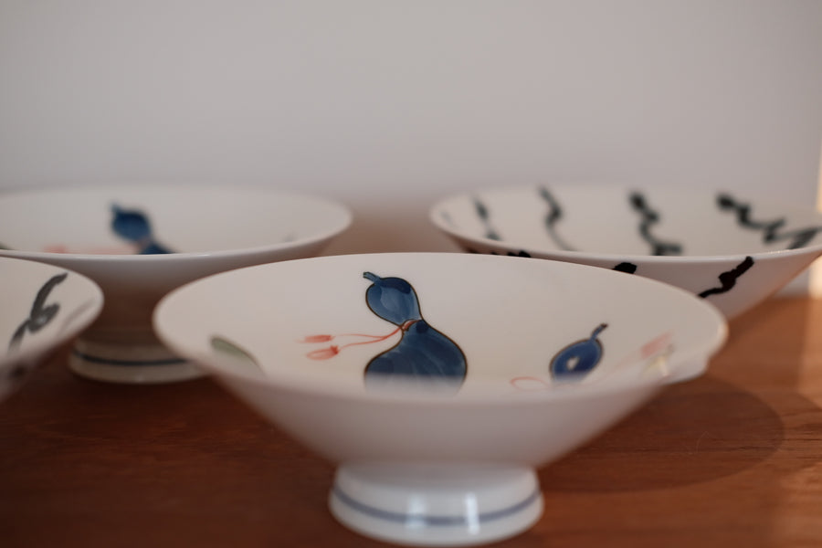 Hakusan Hasami Flat Bowl