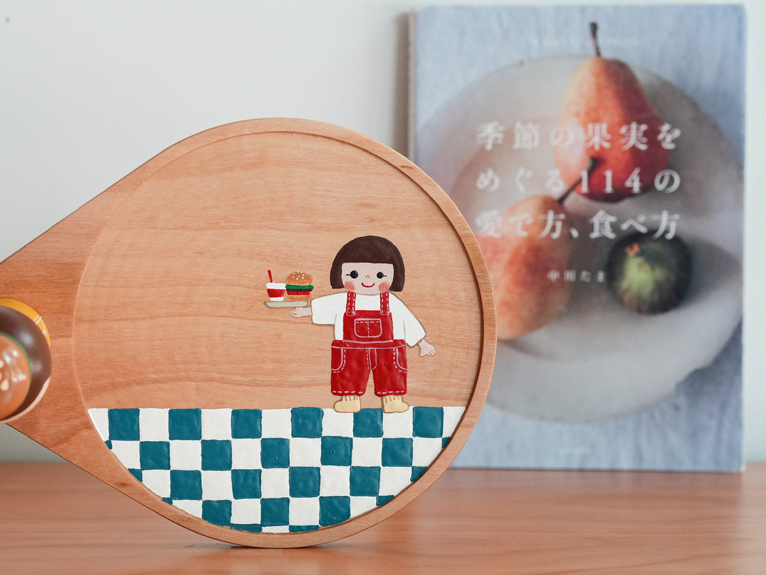 Kiezakka 木繪雜貨 Coffee Plate - Burger KZ05