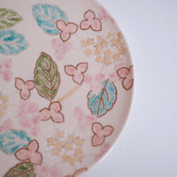 Taki Tomoda 友田多紀 Pink Hydrangea Medium Plate - TT16