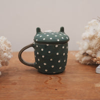 Fumiko Tsuchihashi 土橋文子 - Mug with Lid FT10 #3