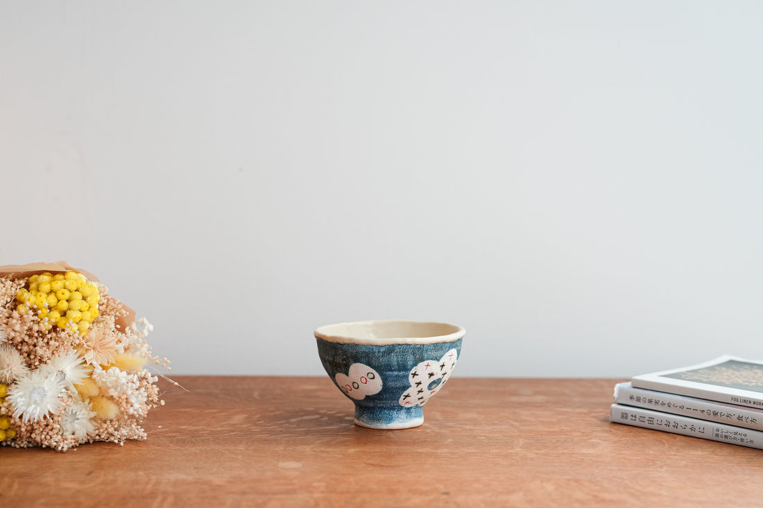 Hapun Pottery 拝志睦子 Rice Bowl HP08