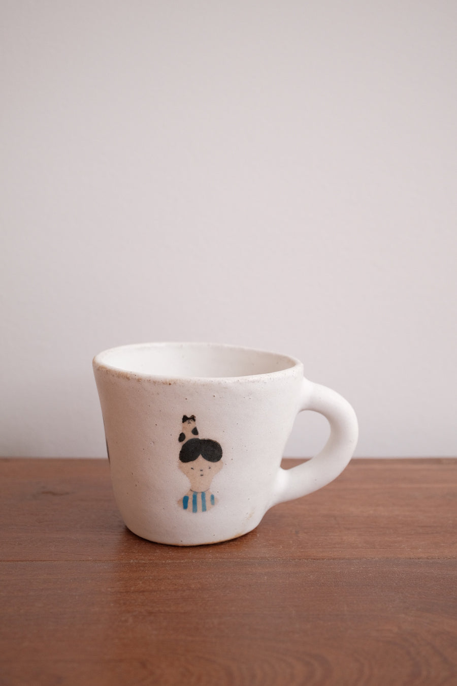 Aya Watanuki 綿貫彩 Mug Large - White Boy