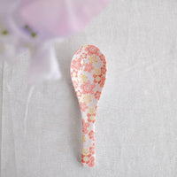 Japanese Ceramic Soup Spoon