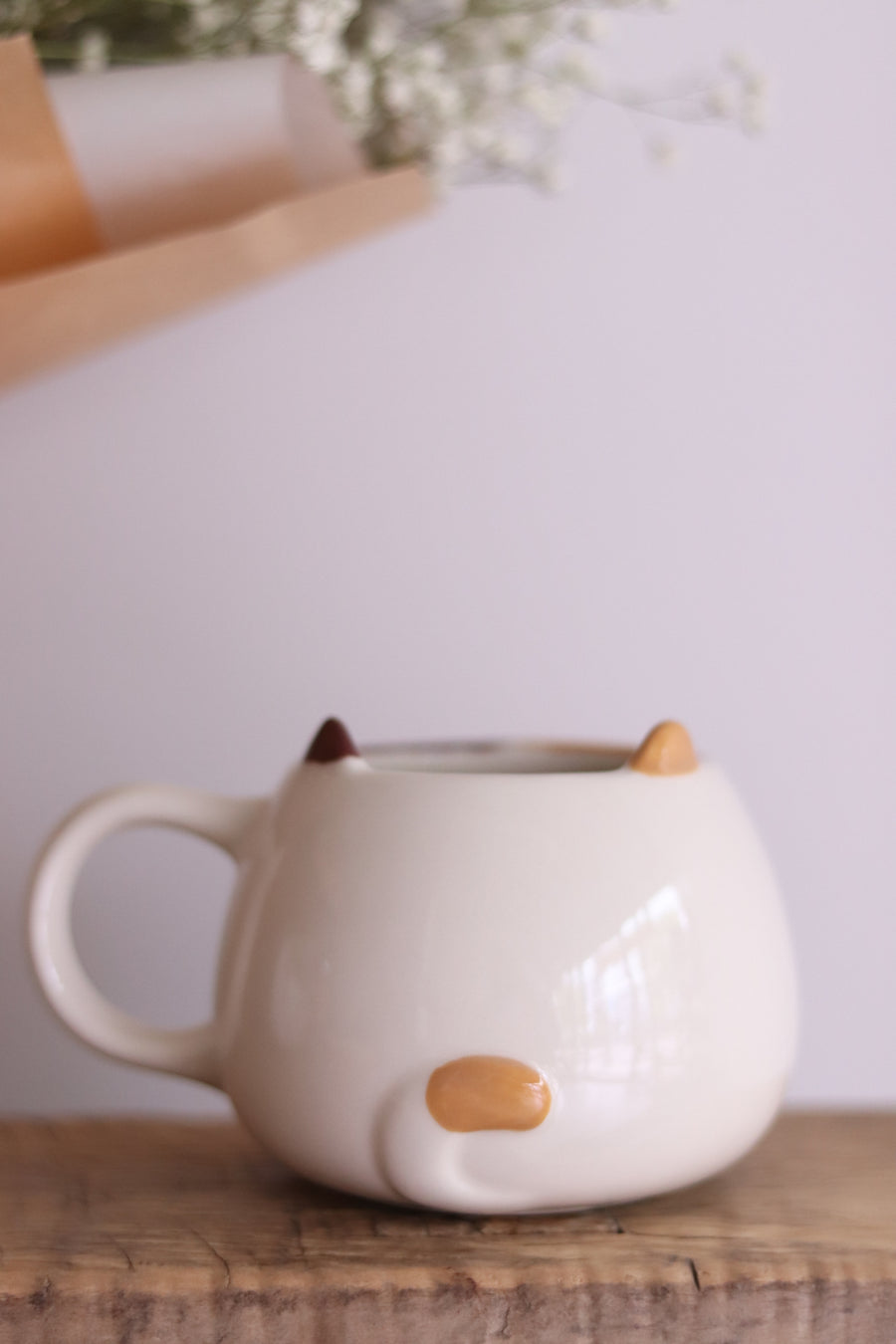 DECOLE "Thank You Mug" Cat Shiba Tableware Kitchen Mug