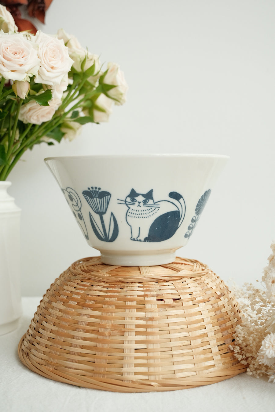 Hasami Ware Ramen Bowl Cat Collection