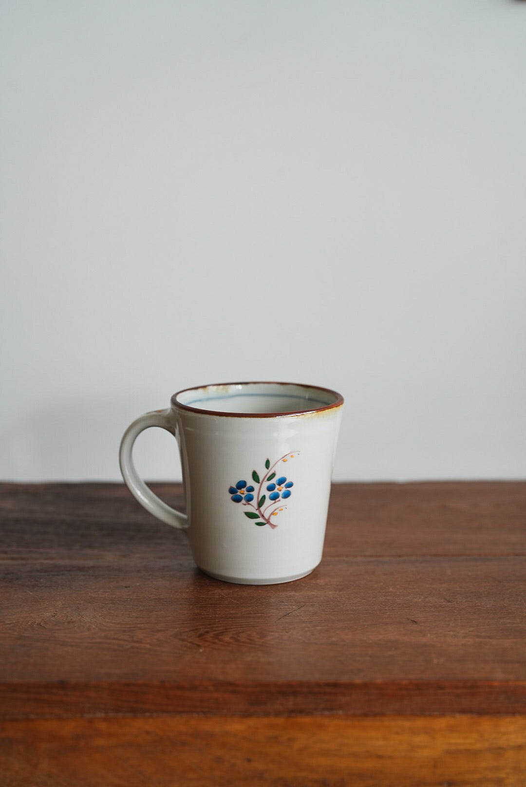 Kazuaki Shimura 志村和晃- Hand-Painted Floral Mug – Large KAS07