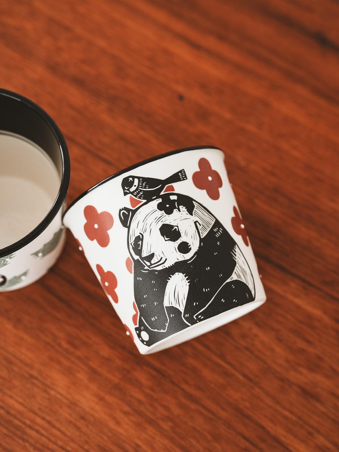 Shirogarasu Studio Flower Panda Free Cup BY20