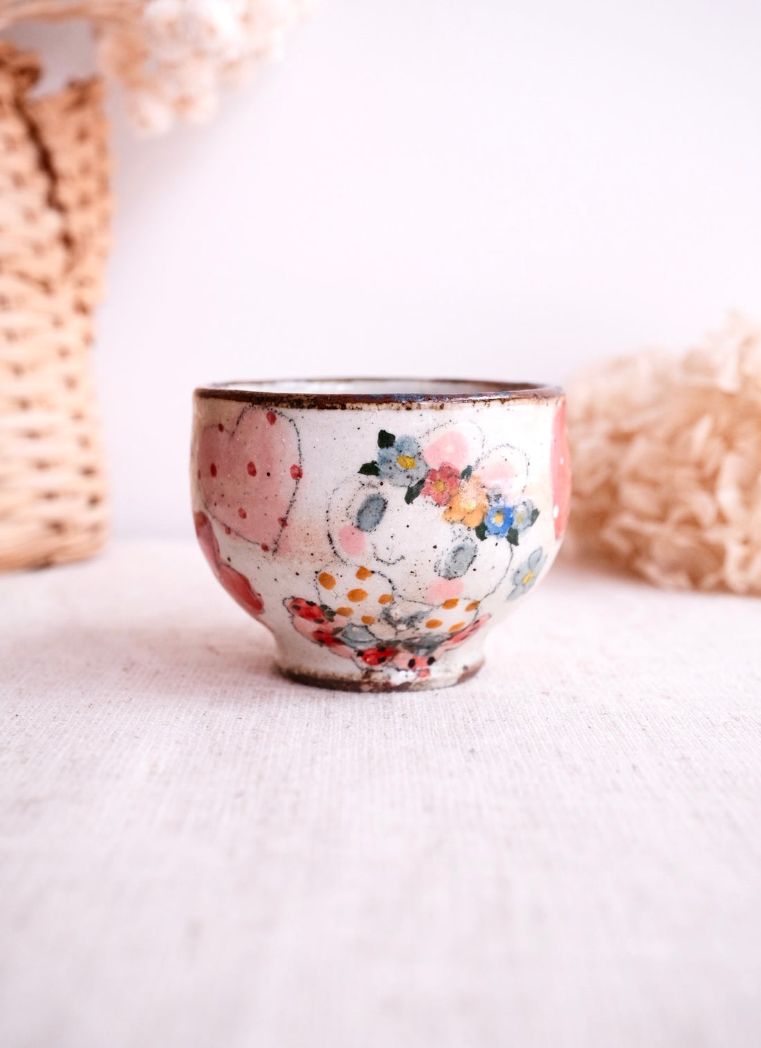 Asako Yamaguchi 山口麻子 Animal Teacup AI14