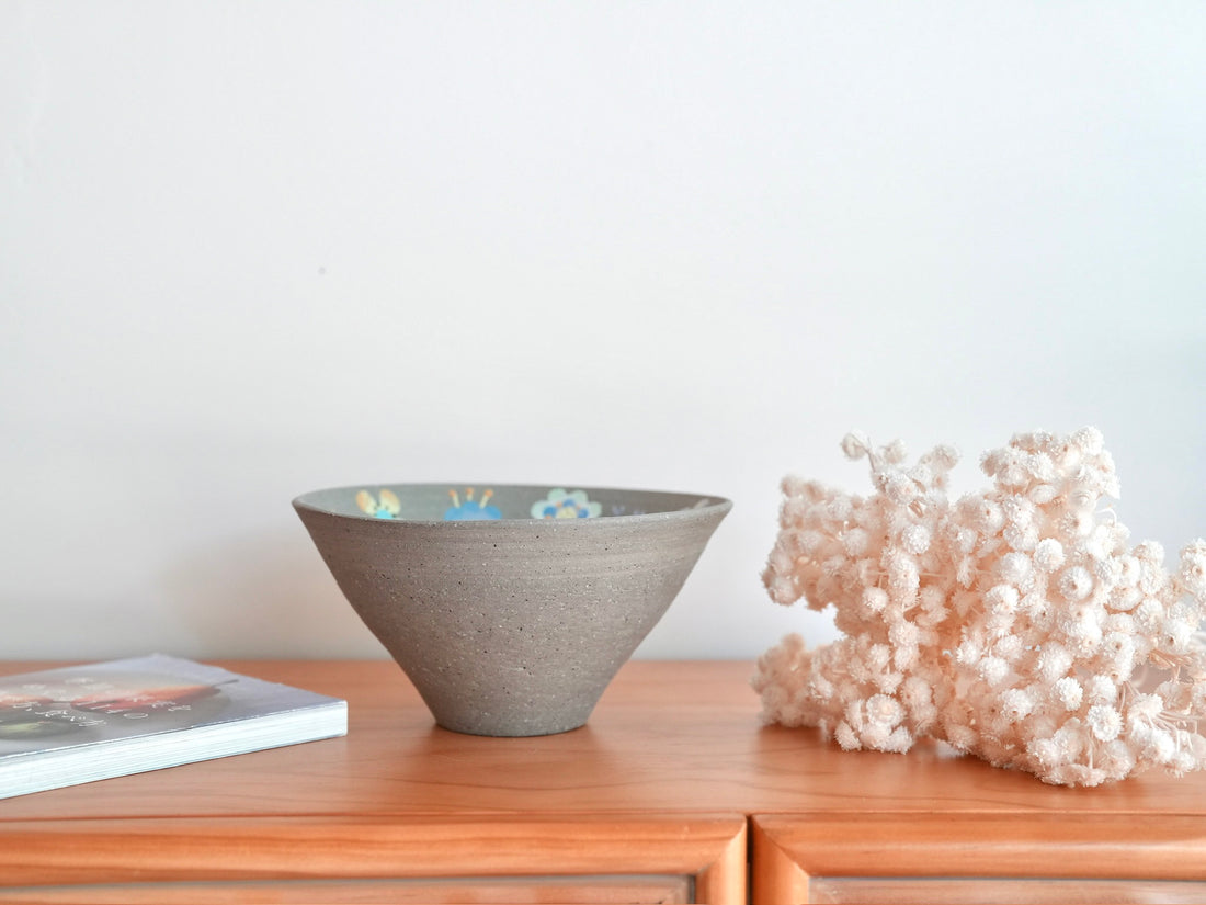 Akemi Nakamura 中村明美 Flower Ramen Bowl AN18