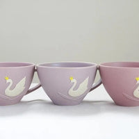 Mashiko Pottery Yoshizawa Swan Mug