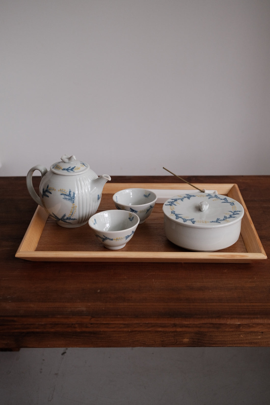 Natural Wood Serving Tray - Rectangular
