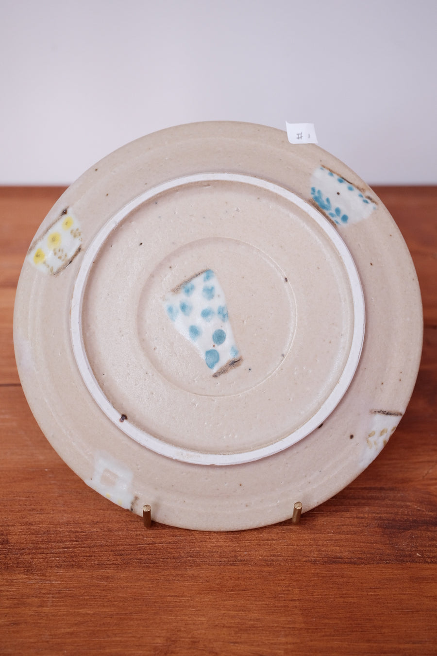 Haruko Harada 原田晴子 Round Plate 16.5cm - HH27 #1