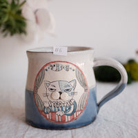 Tsubouchi Mayumi 坪内真弓 Hand Painted Mug MT09 - #6