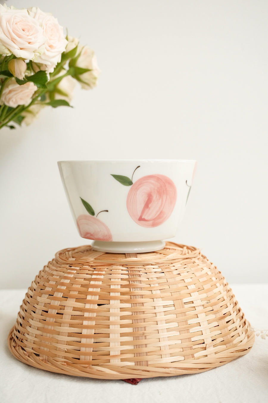 Hasami Ware Rice Bowl Flower Collection
