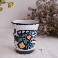 Nakagaki Tomoko Kohiki Hand Painted Free Cup - KP7