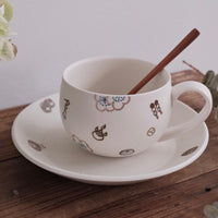 Tobe-ware Golden Ume Mug