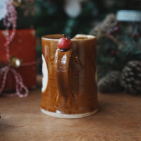 Fumiko Kondo 近藤布美子 - Brown Bear Large Jug FK18