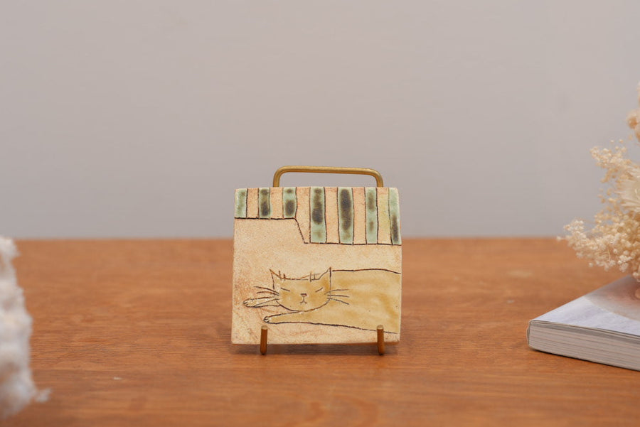 Shoko Hirano 平野照子 Cat Wall Decoration Large SR06