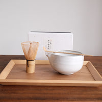 Hasami Ware Kataguchi Matcha Bowl Set